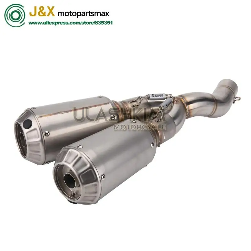 SCRAMBLER Motorcycle Slip On Exhaust full system middle pipe Muffler for DUCATI | Автомобили и мотоциклы