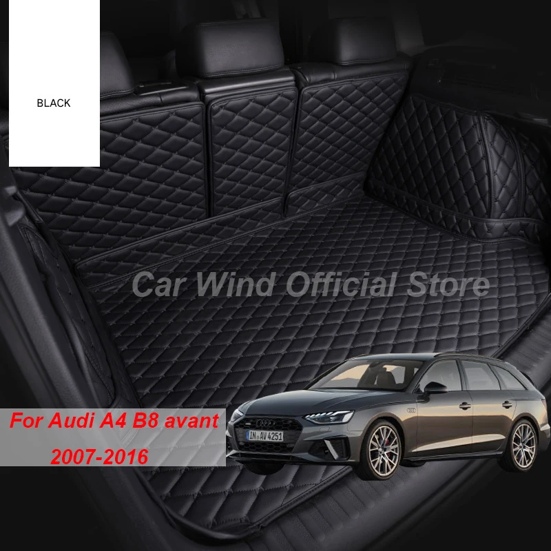 

Car Trunk Mats For Audi A4 B8 avant 2007 2008 2009 2010 2016 2011 2012 2013 2014 2015 2016 Allroad Cargo Liner Accessories