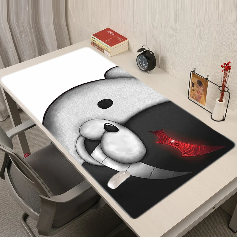 

Danganronpa Mouse Pad Gaming Xxl Gamers Accessories Mat Large Mats Mause Kawaii Anime Keyboard Gamer Desk Mousepad Carpet Pads