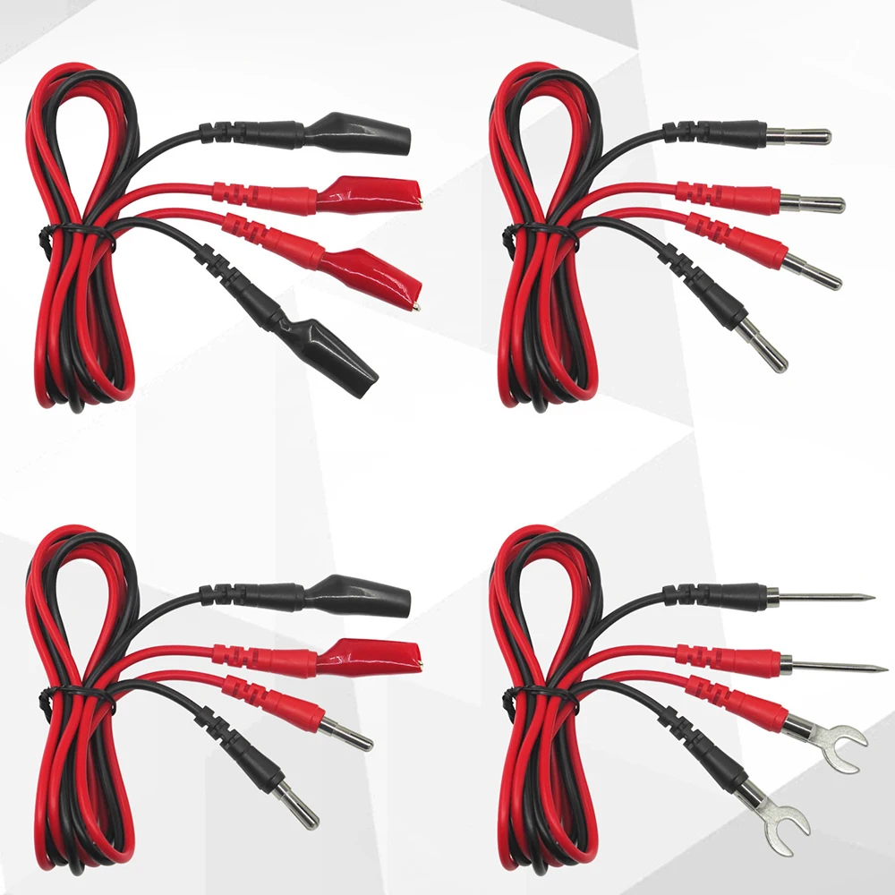 

16pcs Digital Multimeter Test Leads Probes Volt Meter Cable Clip Needle Tip Probe Test Leads Pin Wire Pen Cable Test Line Set