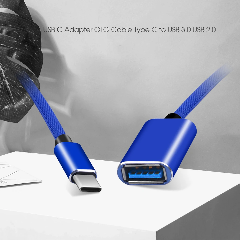 Тип C до USB 2 0 Thunderbolt 3 OTG Переходник адаптер кабель для samsung One Plus MacBook USBC
