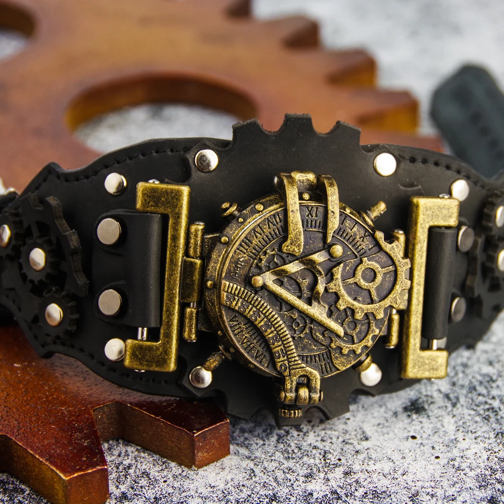 Devil сережки стимпанк часы оригинальные Relojes Exteriores Ретро Reloj Хронограф