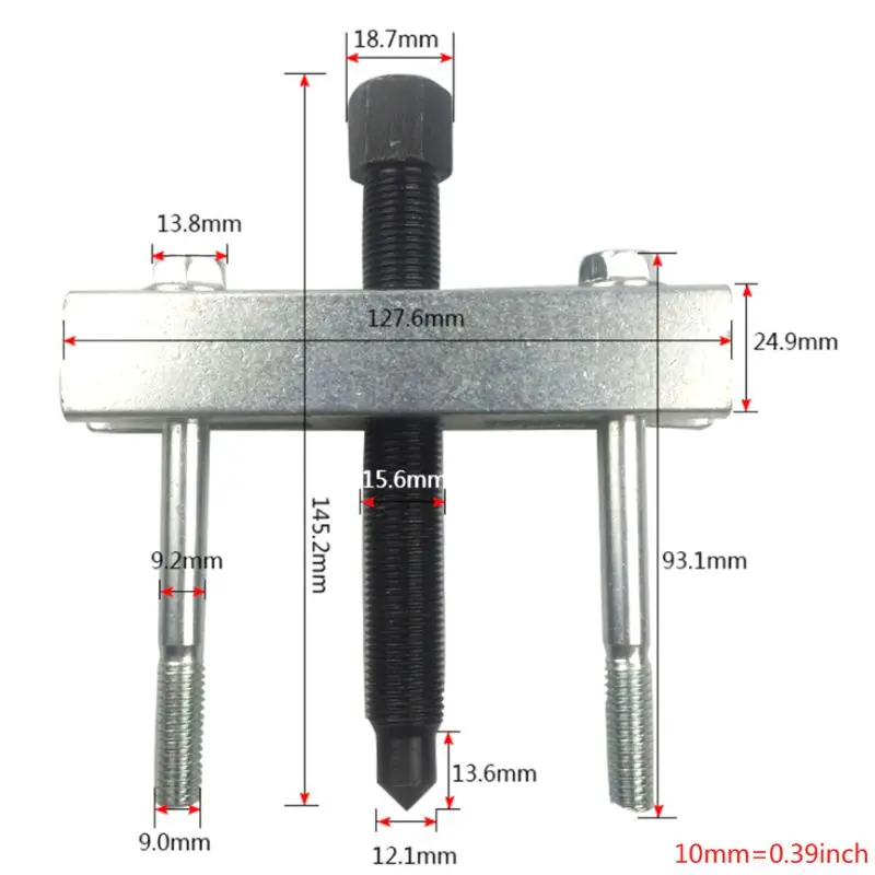 

1-4/5" to 4-4/5" Gear and Pulley Puller Crankshaft Bearing Puller Auto maintenance tools