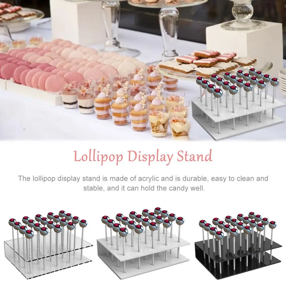 Акриловый Торт Поп леденец держатель дисплей стенд вечерние Свадебный на день