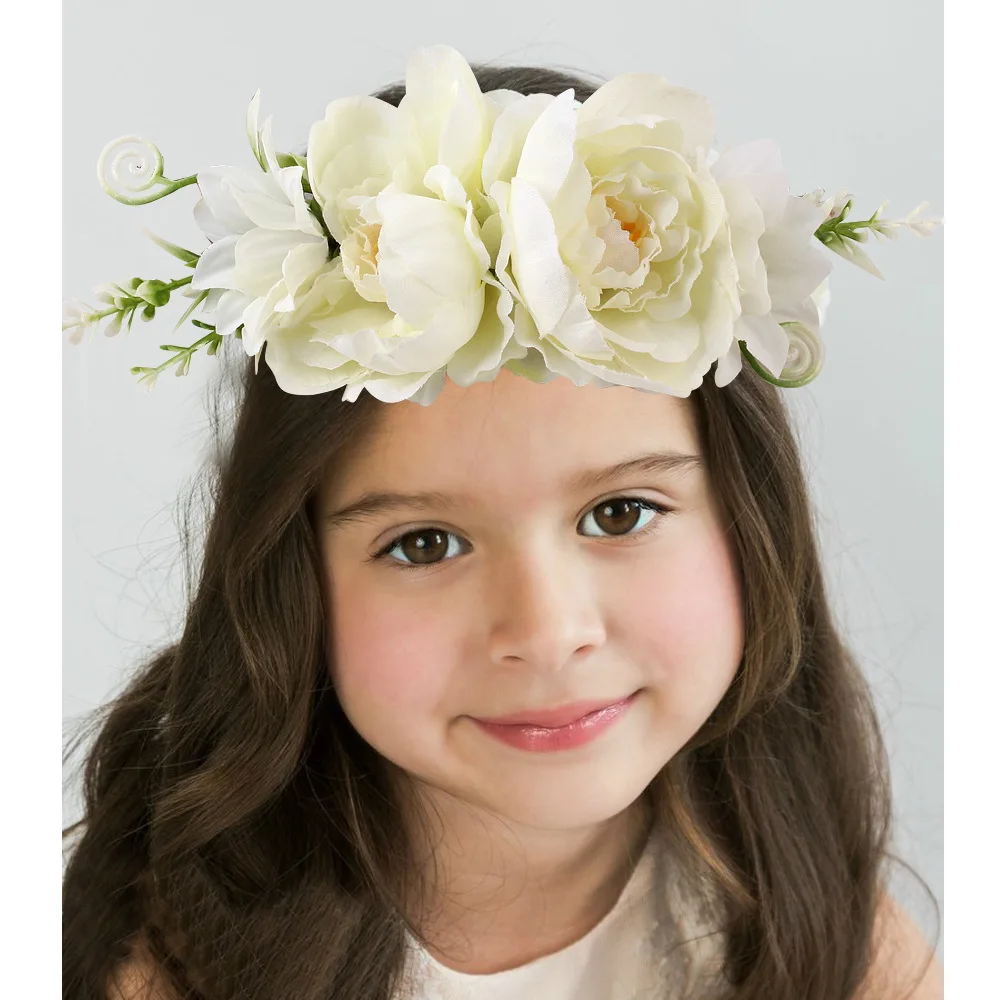 Украшение для волос детское с цветами девочек | Детская одежда и обувь