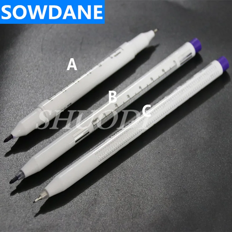 3 шт. стоматологический маркер инертная ручка цветная инструмент стерильная