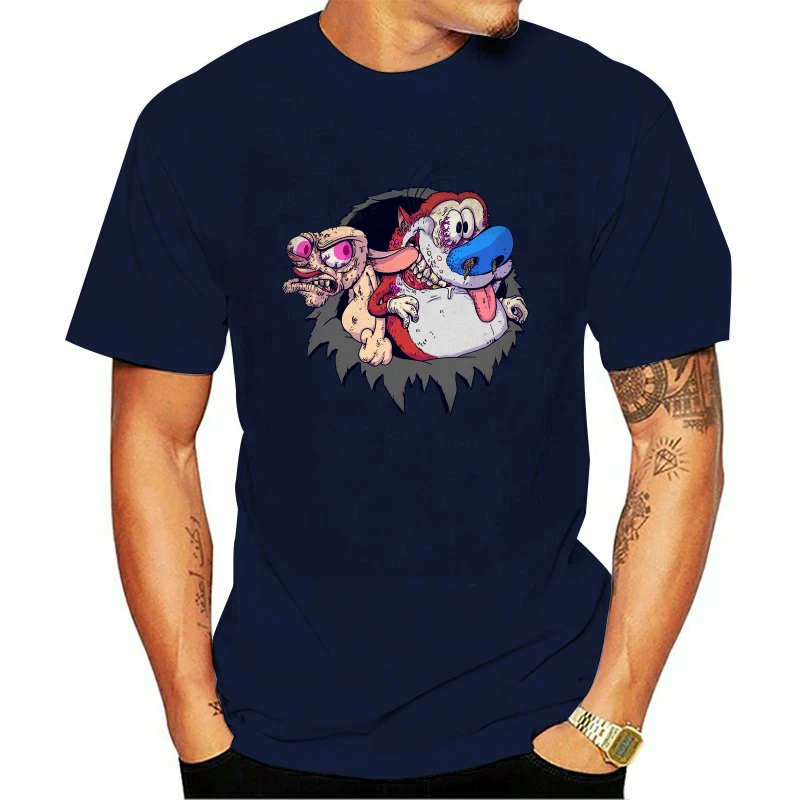 

Ren And Stimpy Art T-shirt The Ren And Stimpy Show Shirt For Men