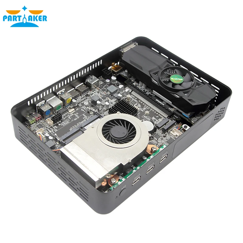 Core i5 8400 GTX1050TI 4G выделенная карта DDR4 Мини ПК Windows 10 Настольный компьютер игровой linux