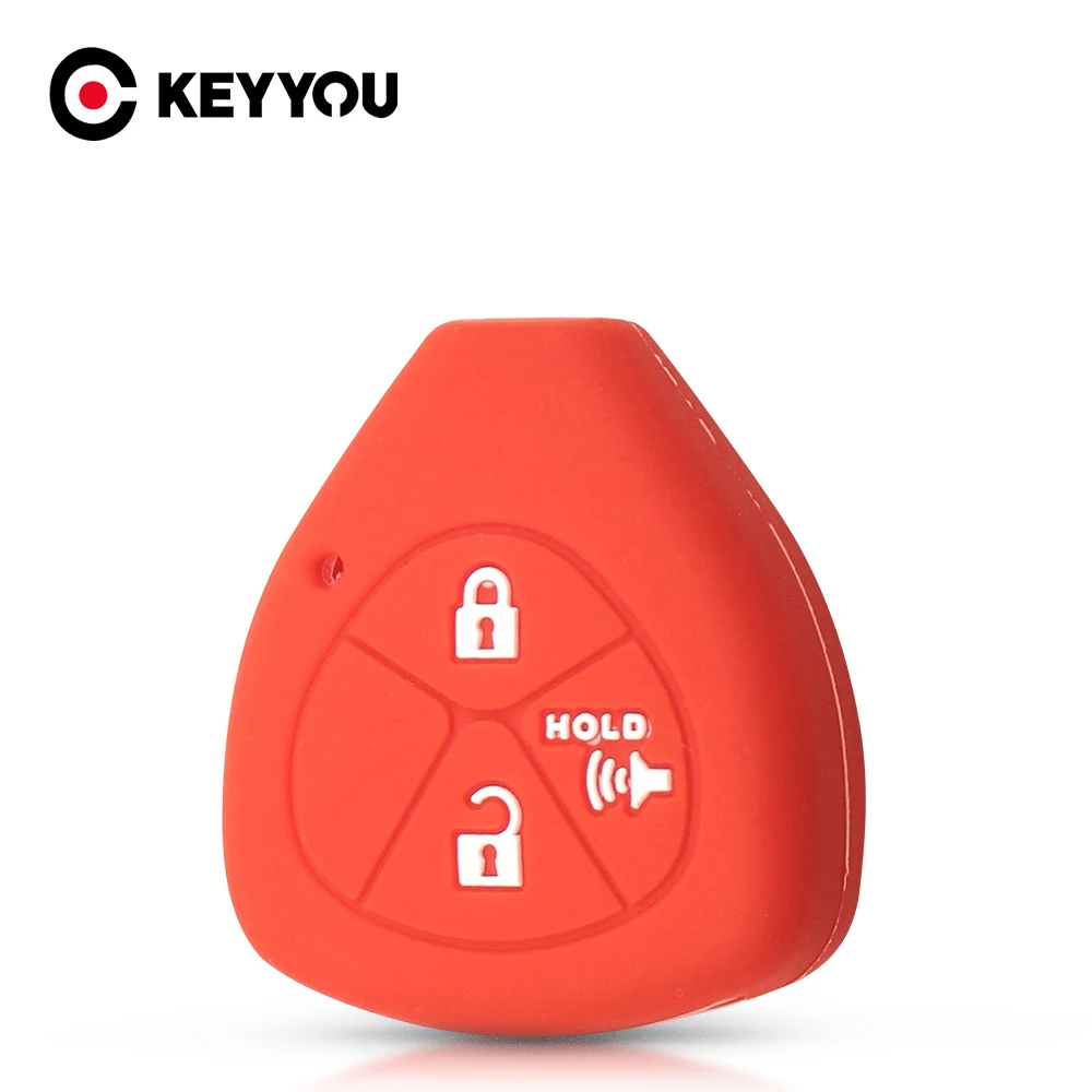 Защитная крышка для дистанционного ключа KEYYOU Toyota YARIS AURIS Sienna 2005 2006 2007 2008 2009 2010 Fob 3