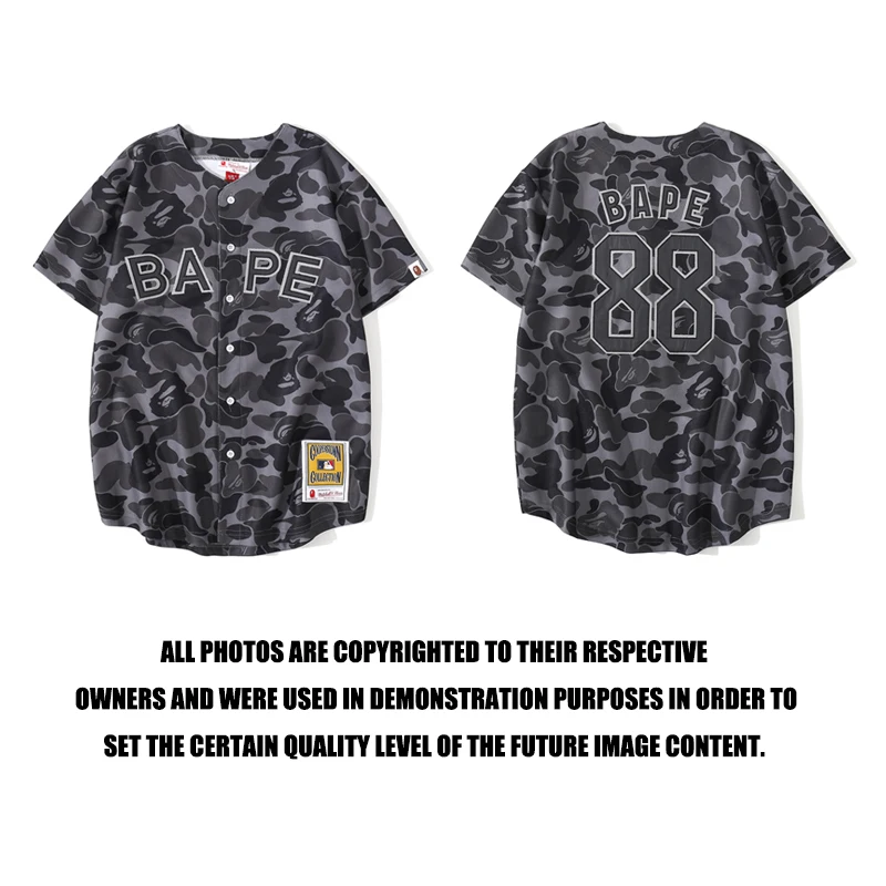 

Черная дышащая бейсбольная форма футболка M ~ 3XL
