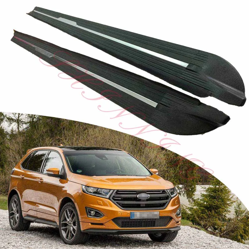 KINGCHER подходит для Ford Edge 2015 2020 подножки боковой шаг алюминиевая балка Nerf|Буксиры и