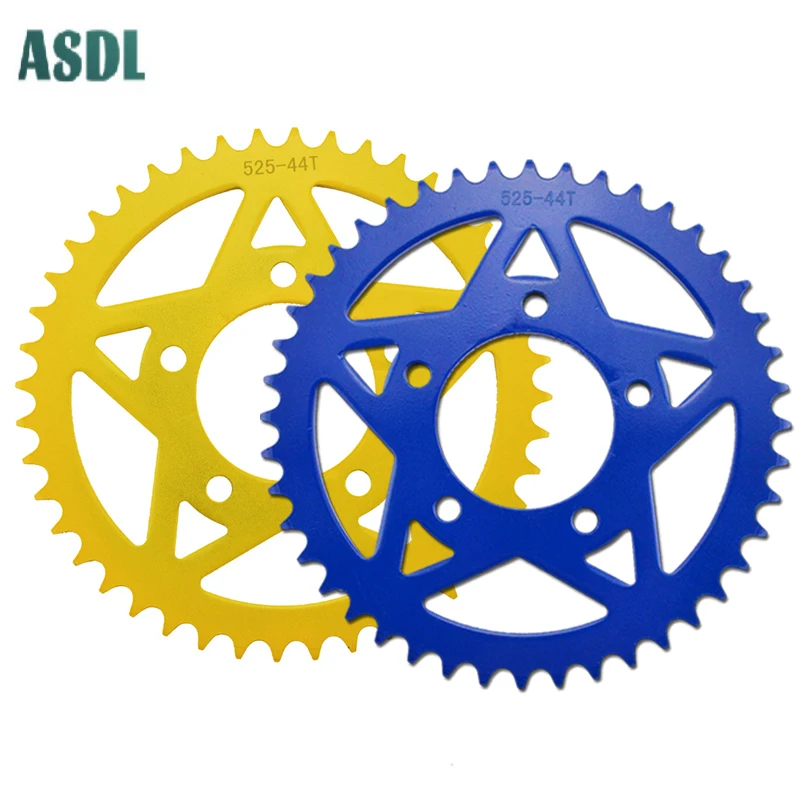 

525 44T 44 Tooth 300cc Motorbike Rear Sprocket Gear Cam Wheel For Benelli 300 BJ300 BN300 TNT300 BJ BN TNT 300 525-44T