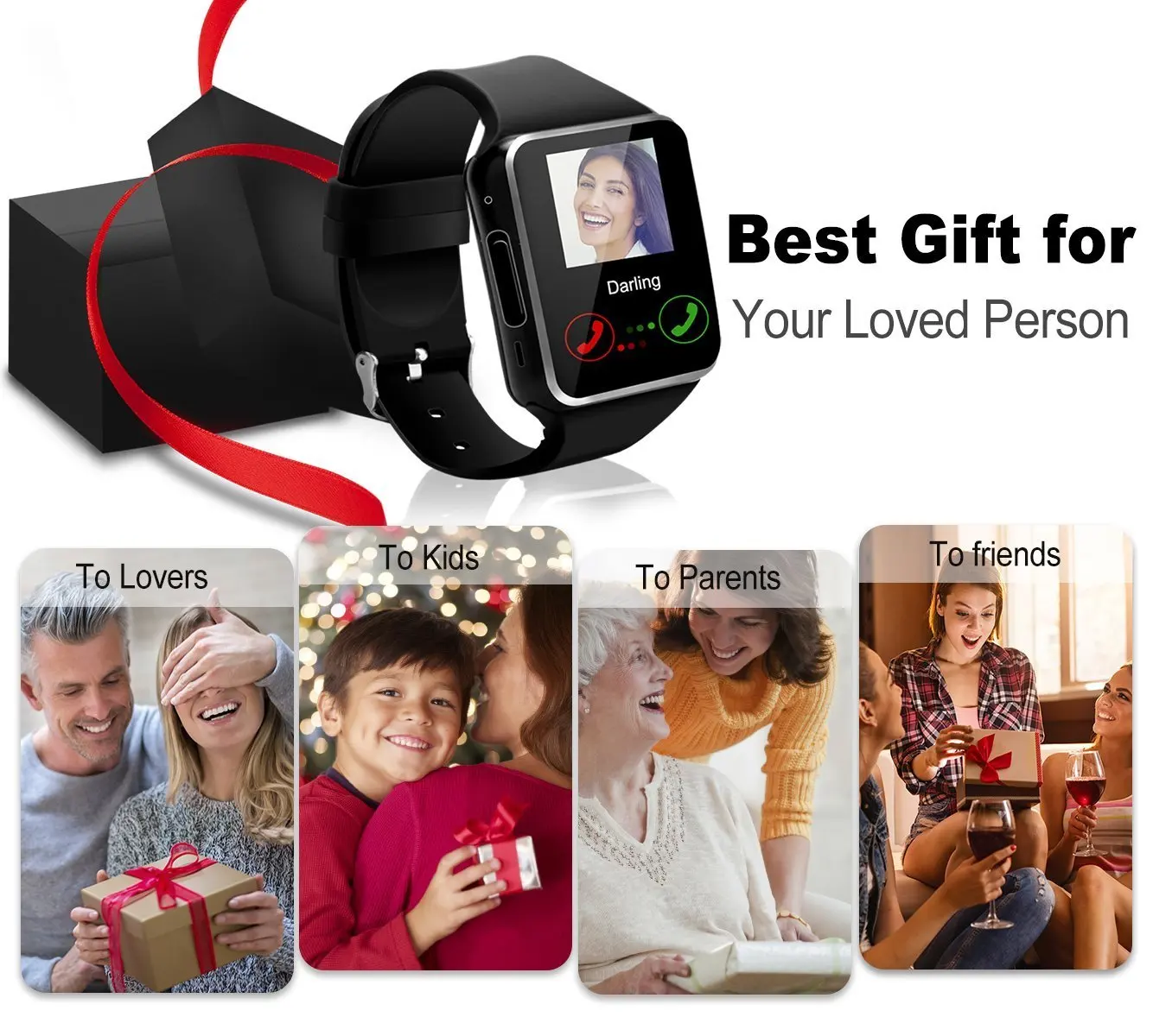 FXM Smart Watch Digital With Camera Support SIM TF Card Touch Screen Alarm Clock Sleep Monitoring Sports Watch For Kid Men Women