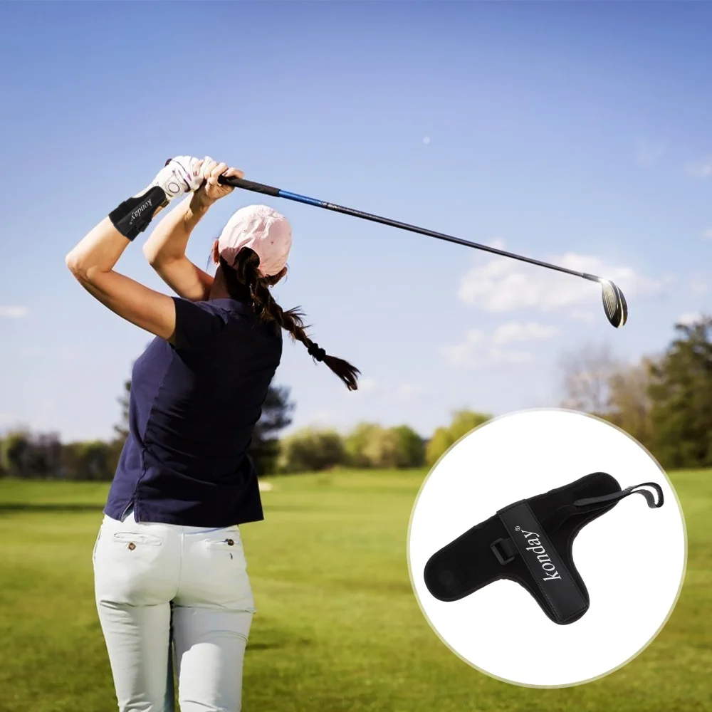 

1pc Golfs Swing Trainer Wrist Brace Band Golfs Swing Wrist Training Aid Supplies