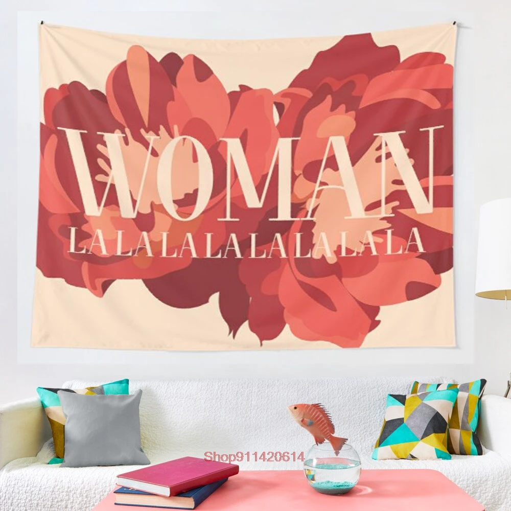 Настенное украшение гобелен с изображением женщины покрывало для постельного
