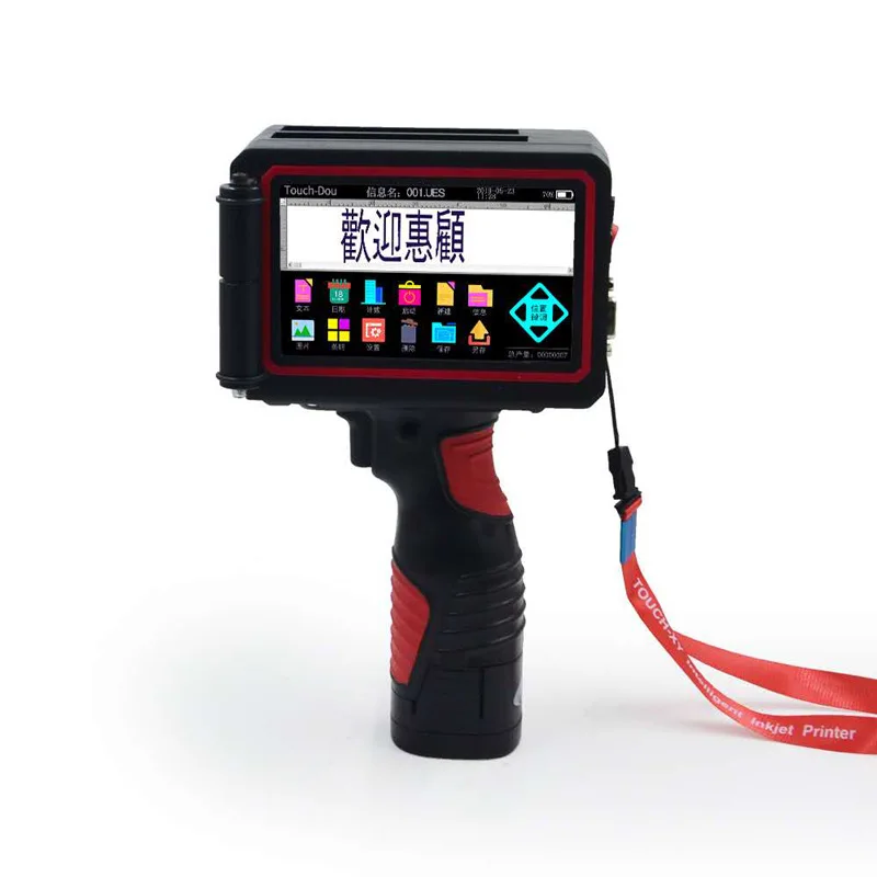 Портативный струйный принтер с сенсорным экраном 5 1 дюйма 600DPI 48 мм|Принтеры| |
