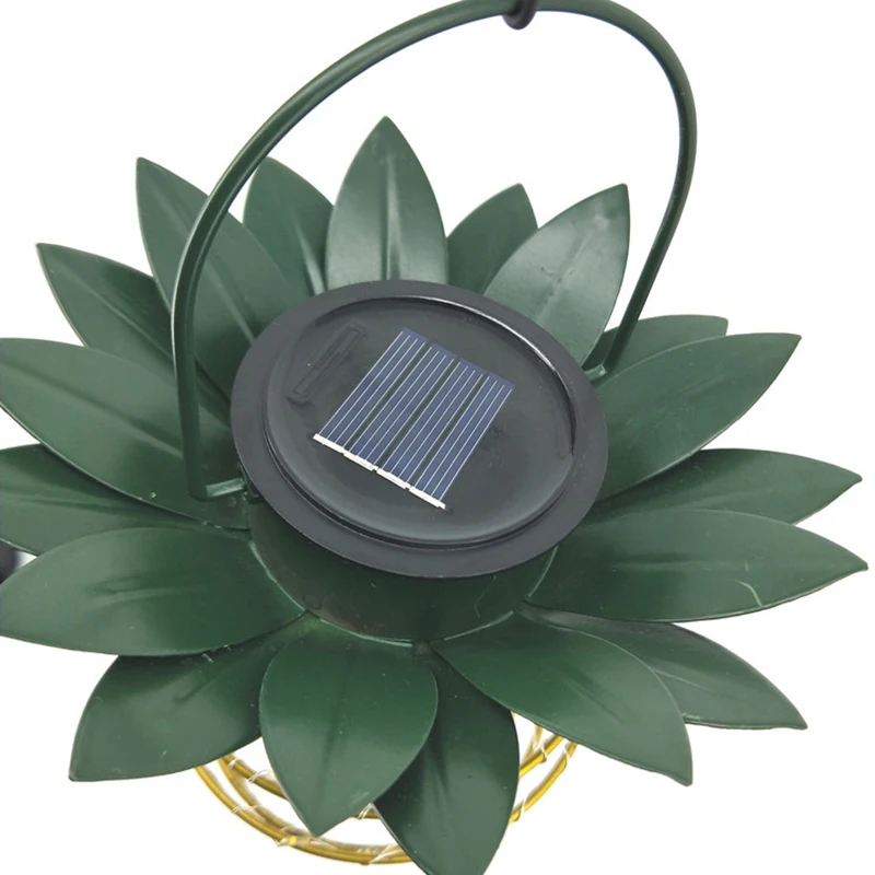 Солнесветильник Кованое железо светильник в форме ананаса светодиодный садовый