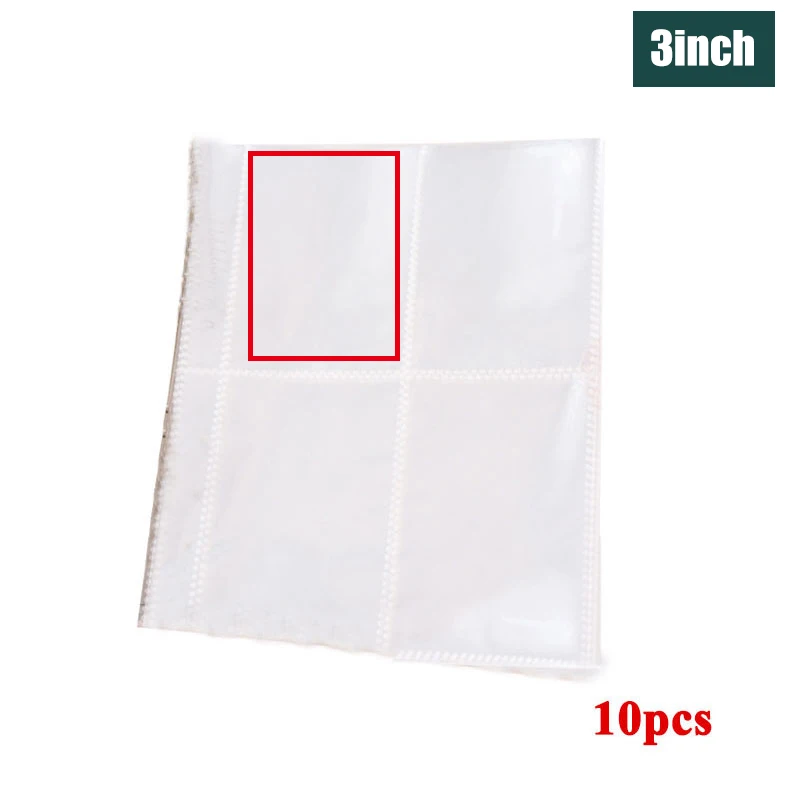 Альбом для фотографий прозрачный портативный держатель размером 3/5 дюйма с