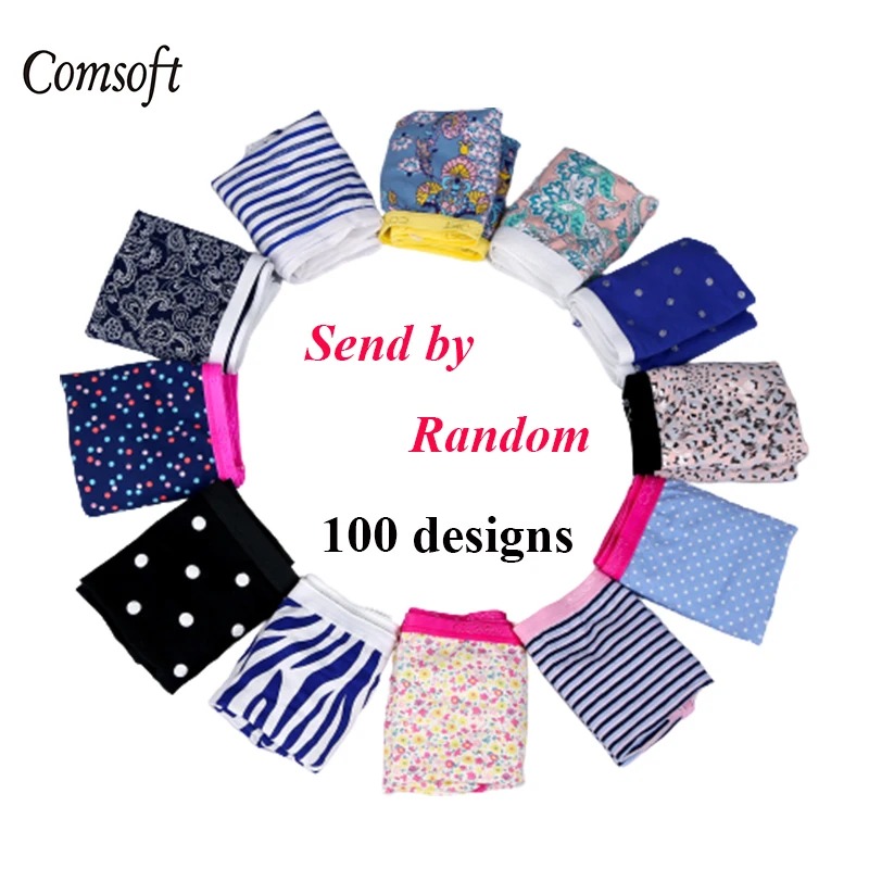 

Нижнее белье женское Comsoft, хлопковые трусы со средней талией, разные цвета