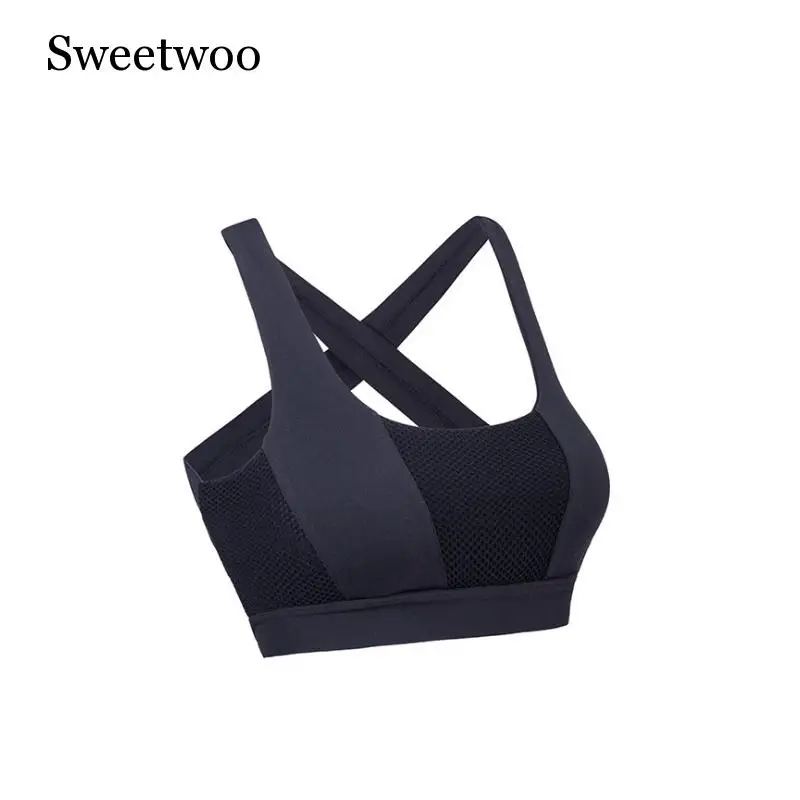 Новинка 2019 женский спортивный бюстгальтер противоударный дышащий для бега