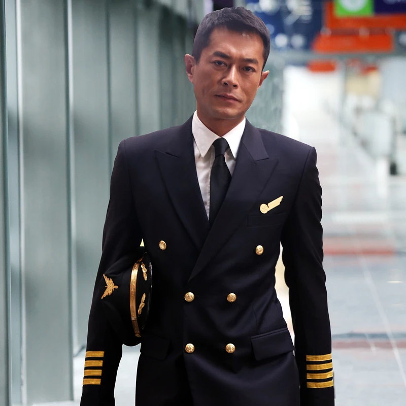 

Air China captain and air crew uniform Airline company and College Clothing Annual meeting men's performance security uniform