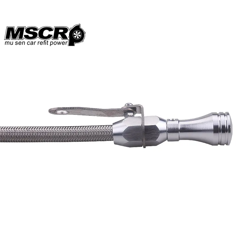 Высокое качество для SB Ford 260 289 302 нержавеющая оплетка гибкого масляного щупа