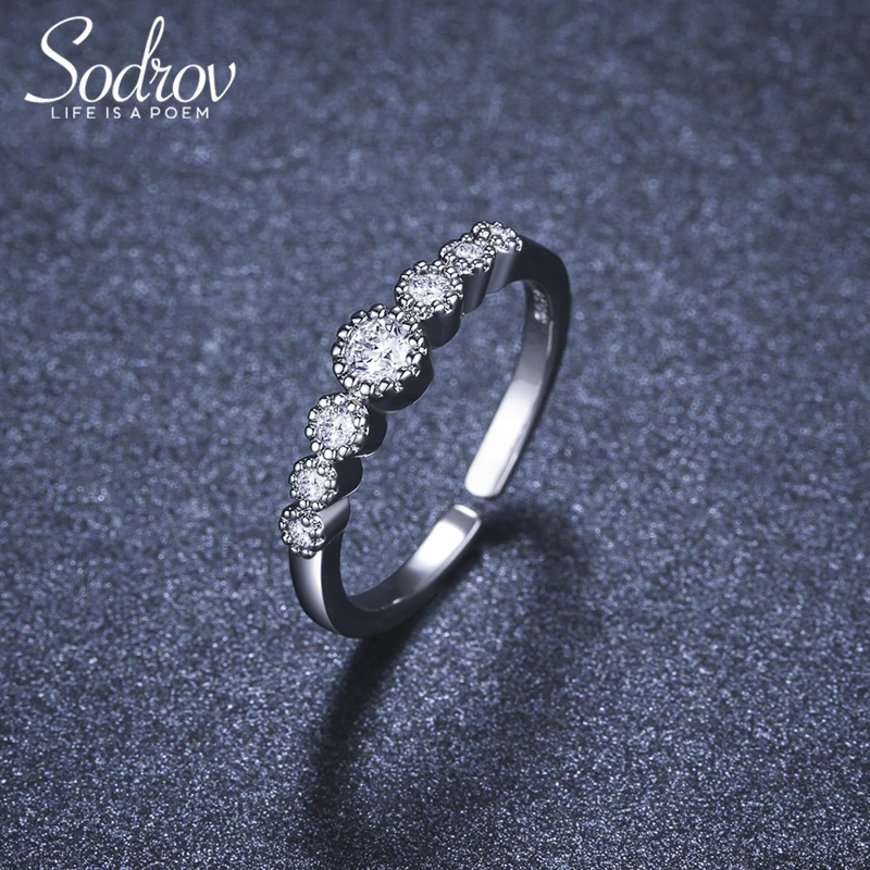 

Class Silver 925 Ring Silver Rings For Women Free Size Open Ring Adjustable Finger Rings Silver 925 Jewelry Ring