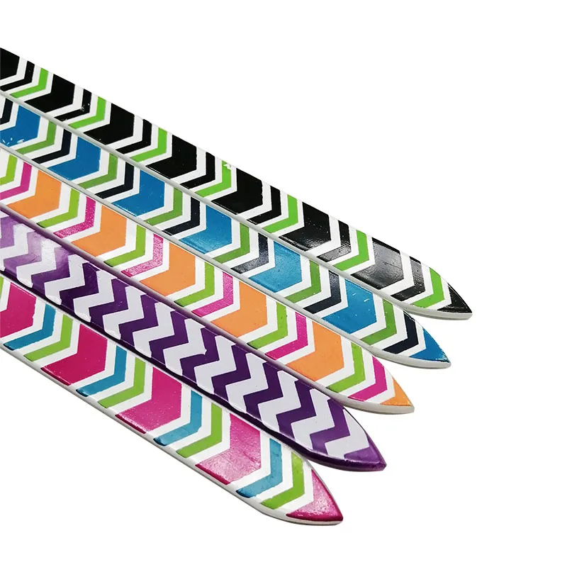 10 шт. стеклянные пилочки для ногтей с одной стороны долговечные и прочные