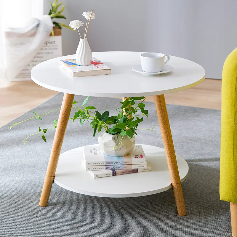 

Wood Coffee Table Living room Sofa Side Table Small Dining Table Tea Table Desk Indoor Outdoor Home Furniture