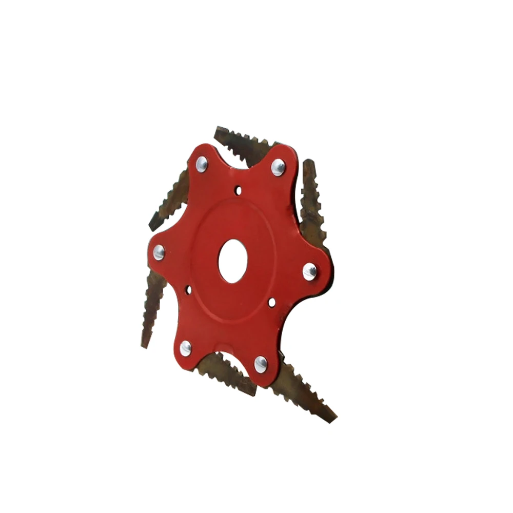 Выдвижная головка для стрижки травы 6 лезвий газонокосилка лезвия пожима щетка