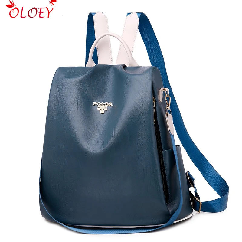 Новинка 2020 популярный мягкий Однотонный женский рюкзак школьные сумки с защитой