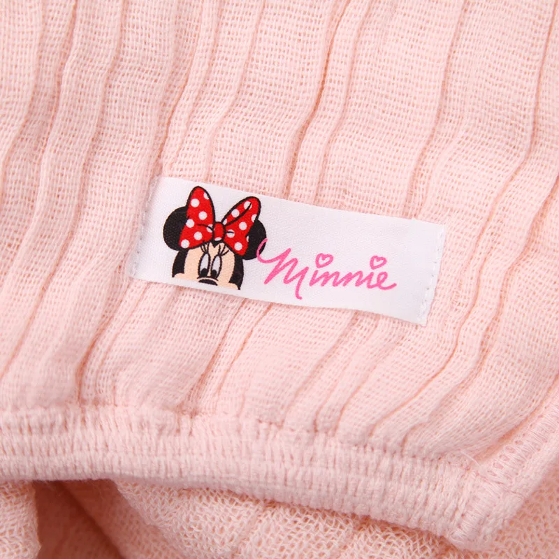Disney 25*25 см очаровательные комбинезоны с рисунком Микки Маус хлопок полотенце для