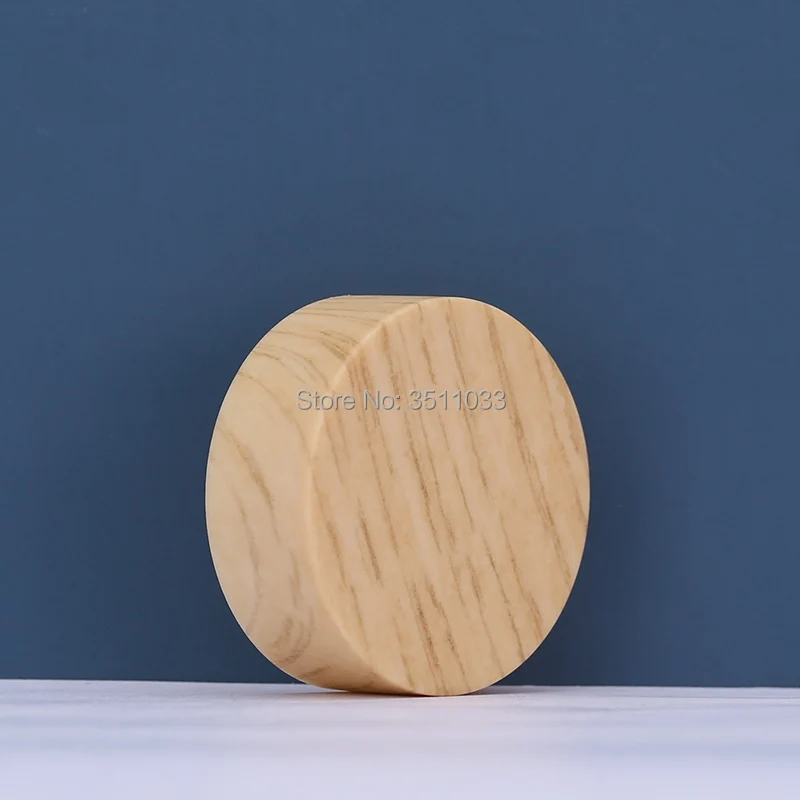 8 шт. 50 г матовый Стекло баночка для крема с Пластик бамбука шаблон дизайна Кепки