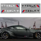 2 шт., автомобильные Виниловые стикеры Tesla Model 3 Y 2021 Et