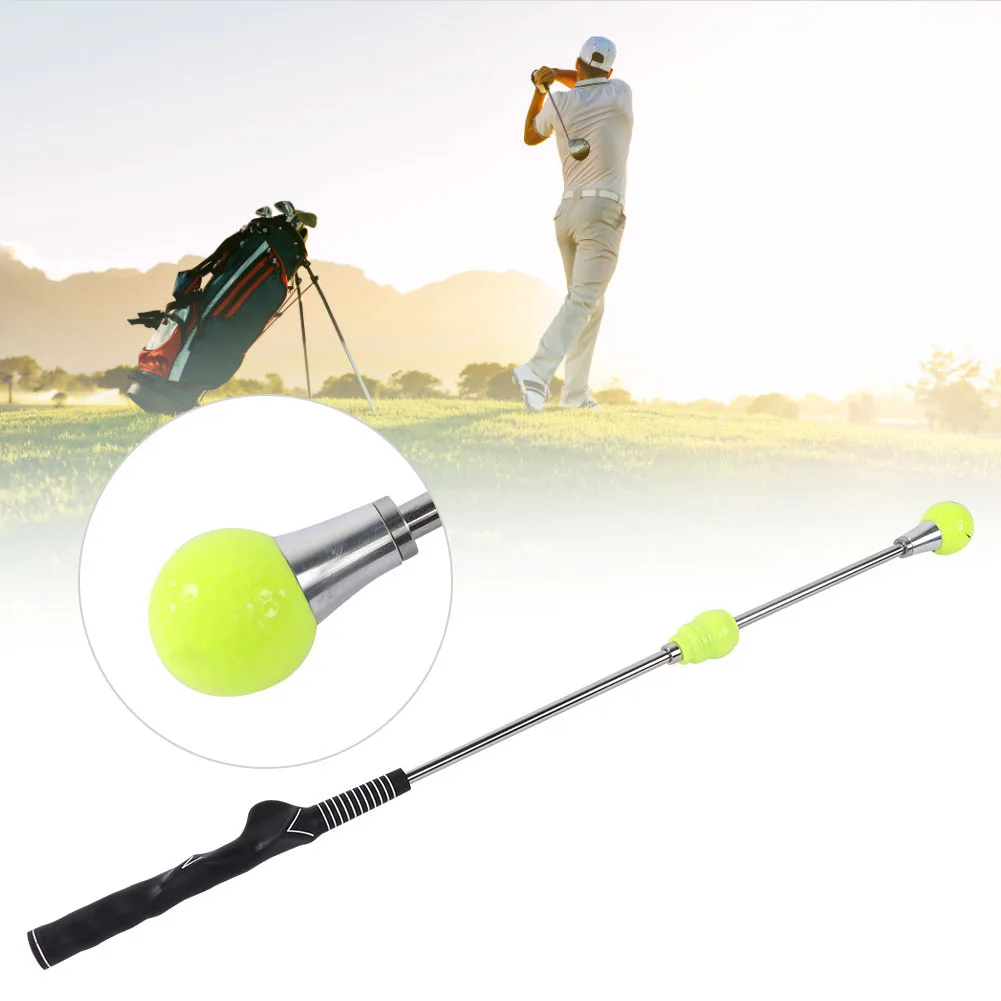Quality Portable Golf Swing Practicing Rod Strength Training Aid Equiptment | Спорт и развлечения