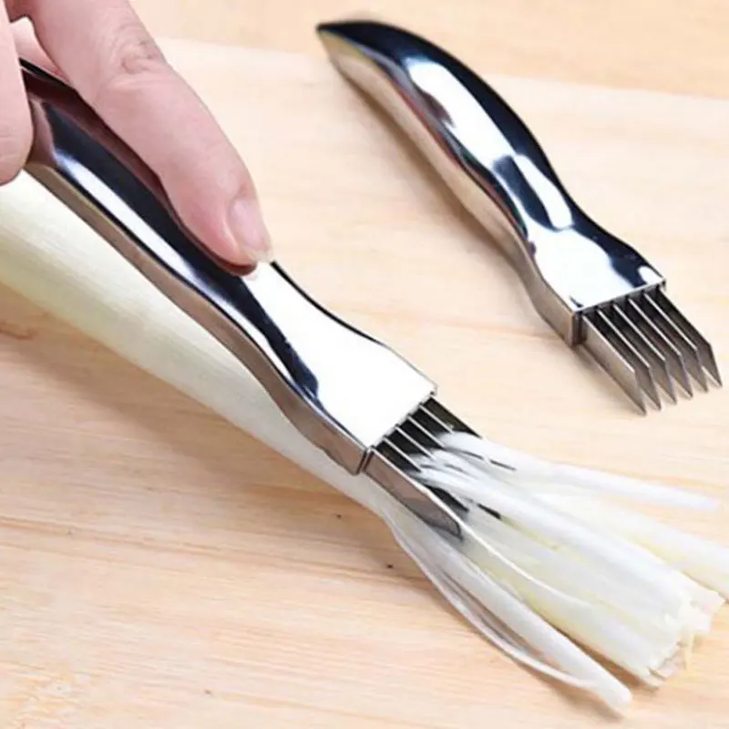 

1PC Knife Onion Garlic Vegetable Cutter Cut Onions Garlic Tomato Device Shredders Slicers Cooking Tools Kitchen Accessories