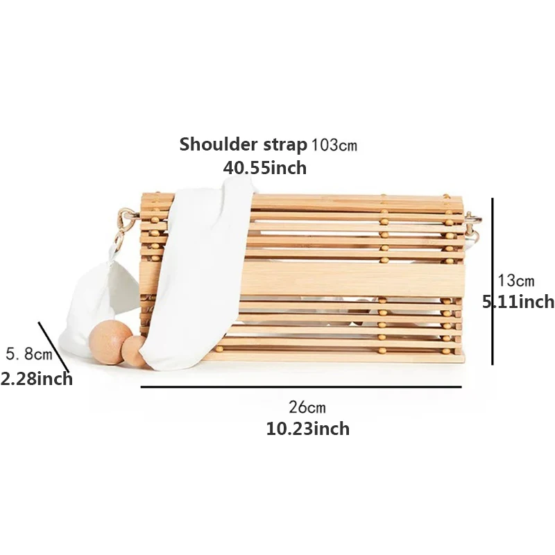 

Ins Handmade Bamboo Woven Bags for Women Straw Bag Vacation Tote Handbags Beaded Rattan Women Shoulder Bag Bohemian Beach Bag