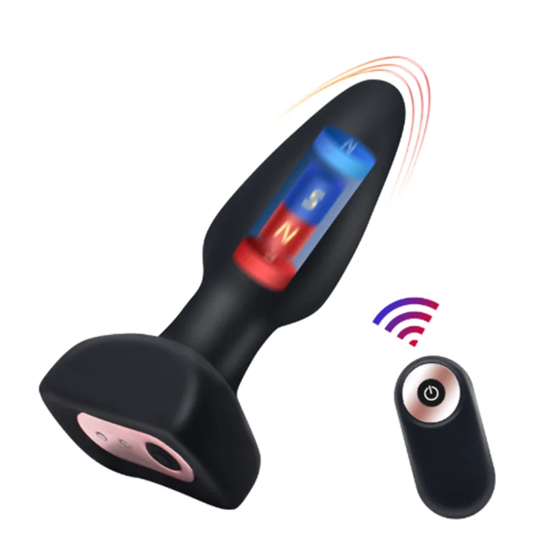Новинка анальная пробка 7 скоростей беспроводная Анальная вибратор с