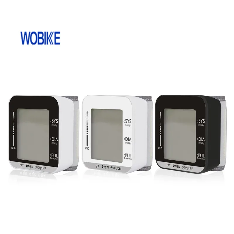 Цифровой тонометр на запястье прибор для измерения артериального давления и