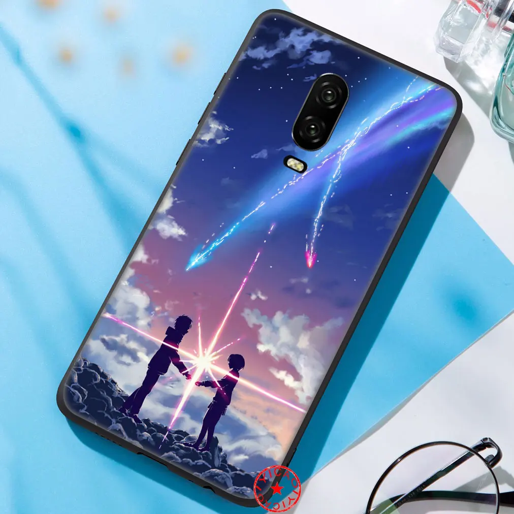 Anime your name Soft Silicone Case for oneplus 5 5t 6 6t 7 Pro Cover |