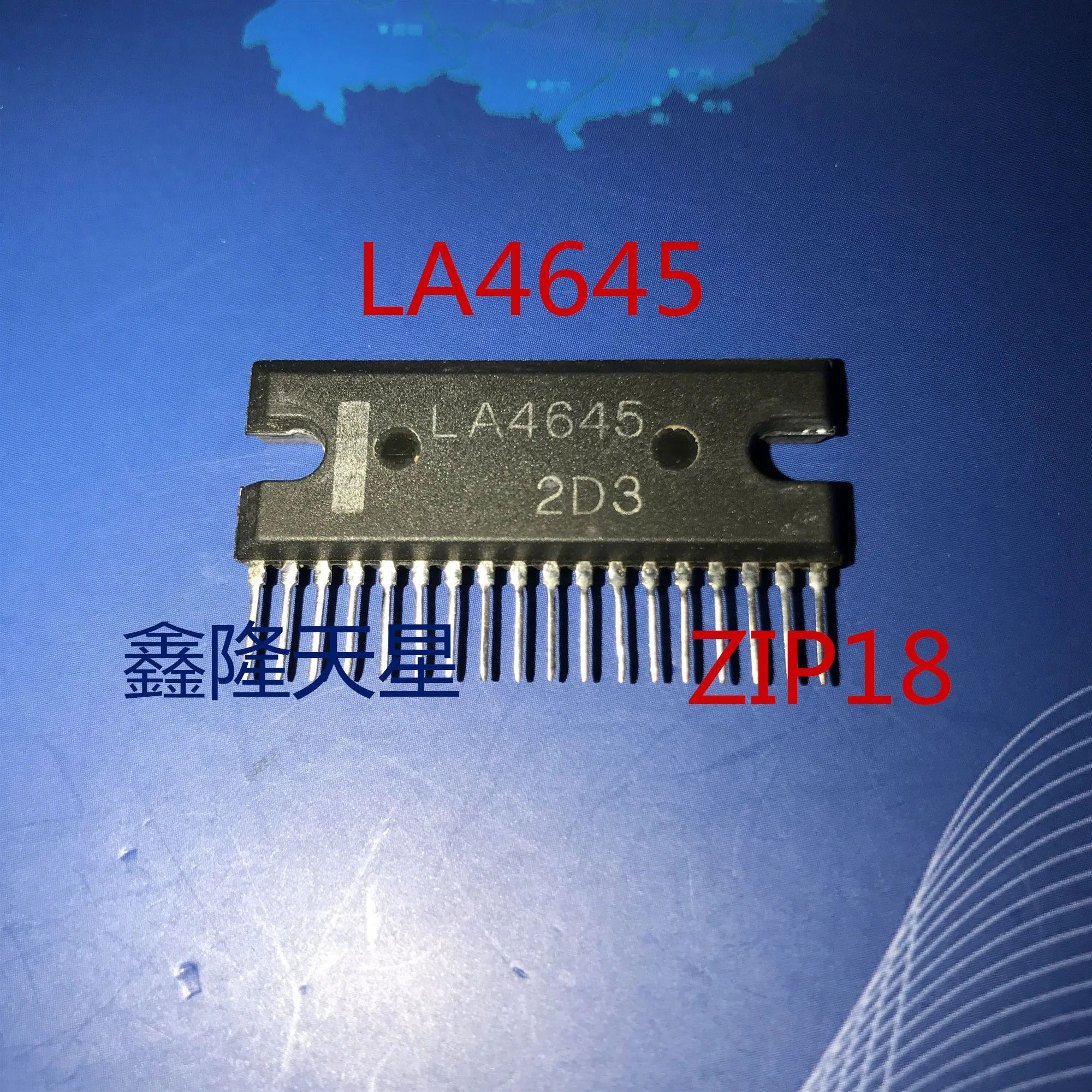 100% новый и оригинальный блок аудио усилителя мощности LA4645 LA4645N ZIP18 | Электроника