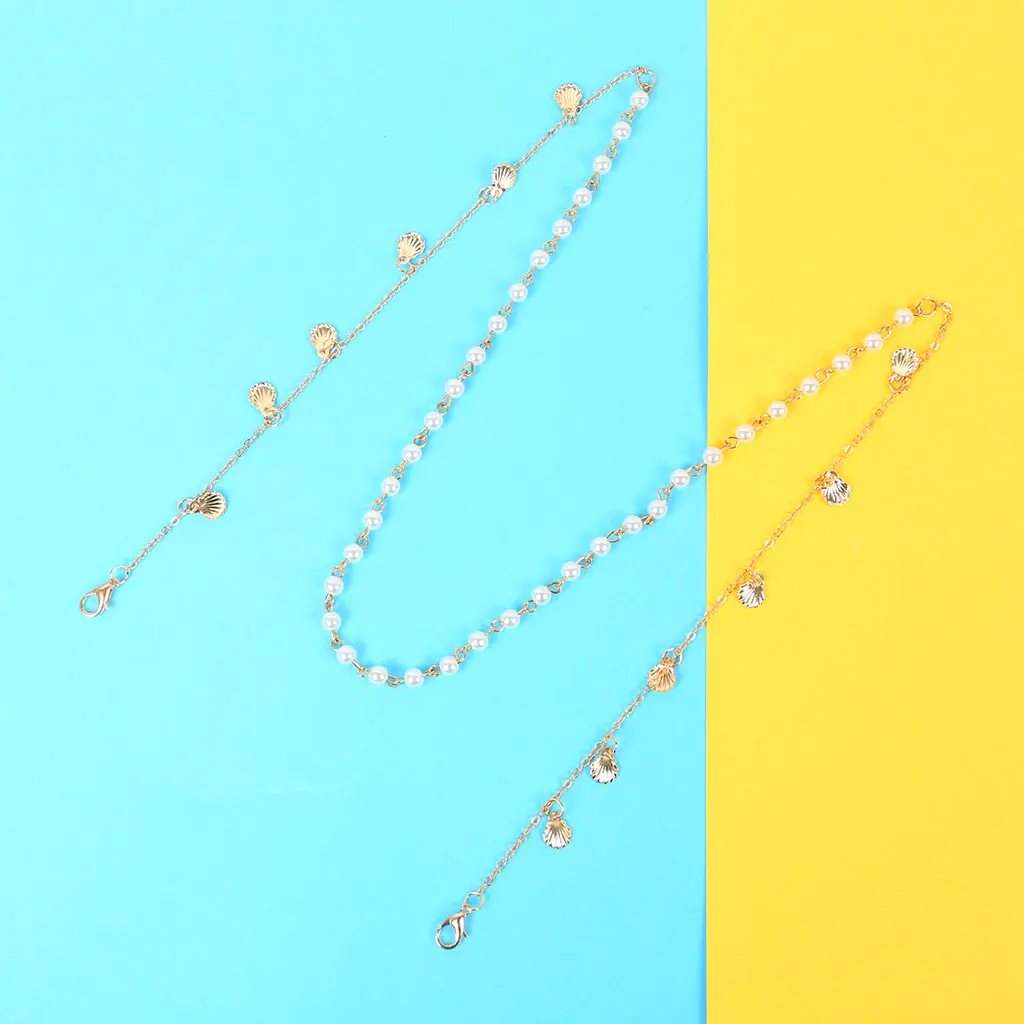 

Fashion Sunglasses Chain Glasses Spectacles Pearl Decoration Vintage Chain Holder Cord Lanyard Necklace Eyewear Accessories