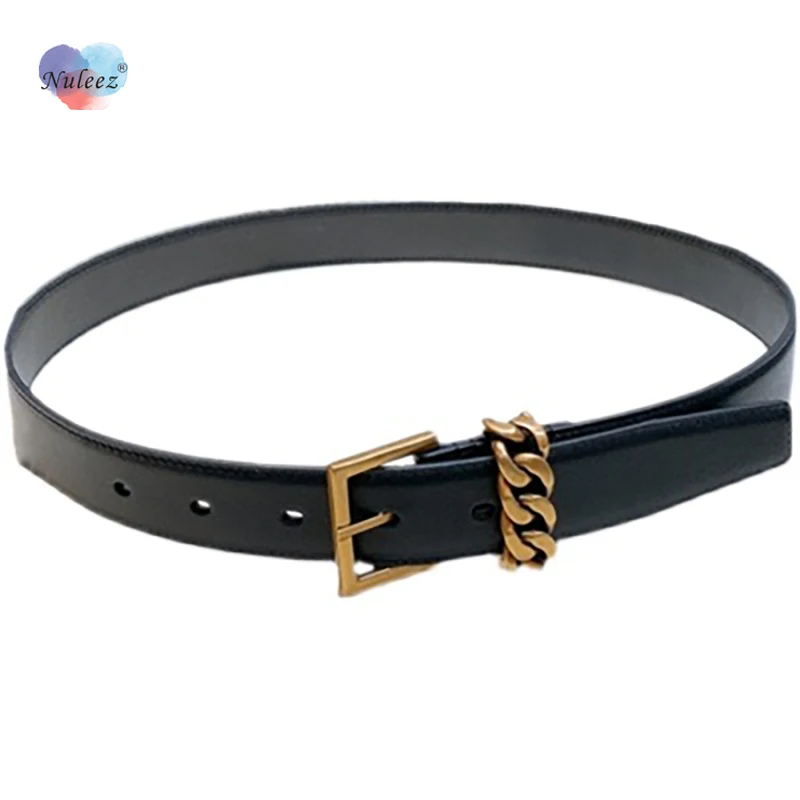 

Женский ремень из натуральной воловьей кожи с пряжкой из чистой меди