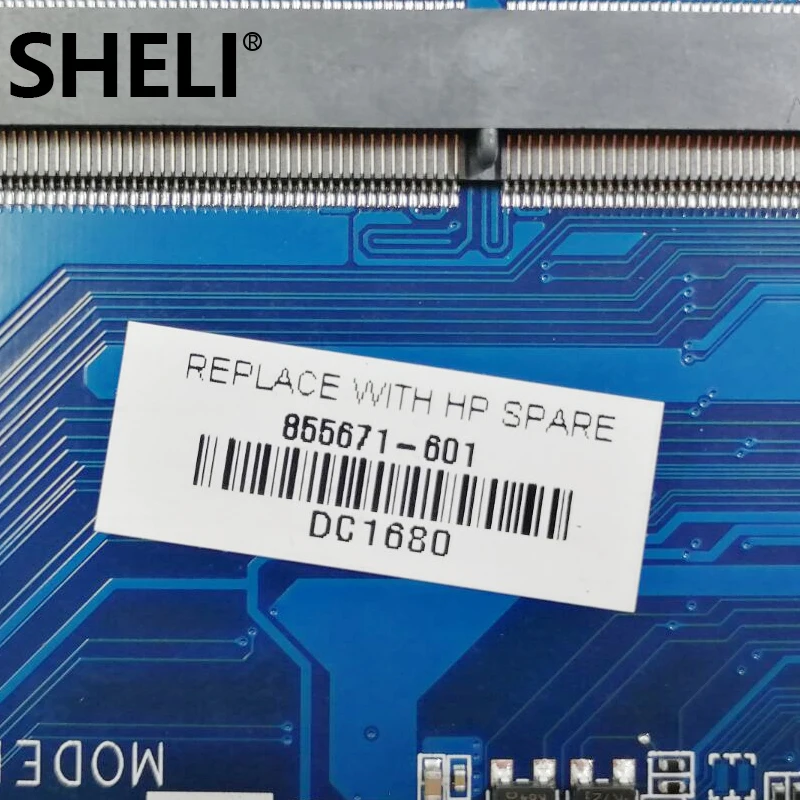 Материнская плата для ноутбука HP PROBOOK 450 G3 SERIES 855671 601 DAX63CMB6C0 REV:C I3 6100U DDR4 материнская