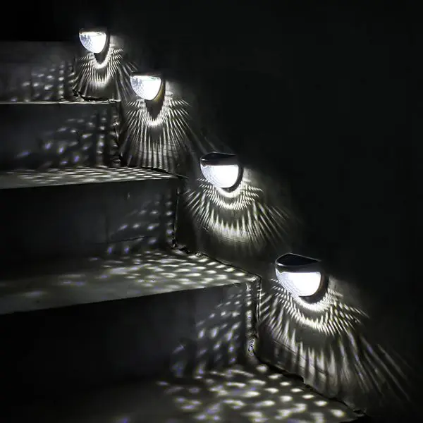 

6Pcs Solar Power Lamp Outdoor Lights Decorative Lights Garden Yard Frontdoor Lighting Lamps