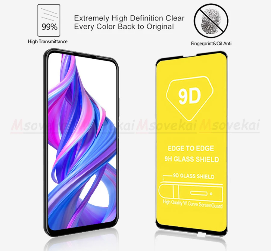Закаленное стекло с полным покрытием для Huawei Nova 5 Pro 5i P20 Lite 2019 Honor 20 Play 8A 9D|Защитные