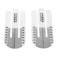 1pair optical ph ruler pupil height meter optometry ph tester for hospital eye ophthalmic measuring tools