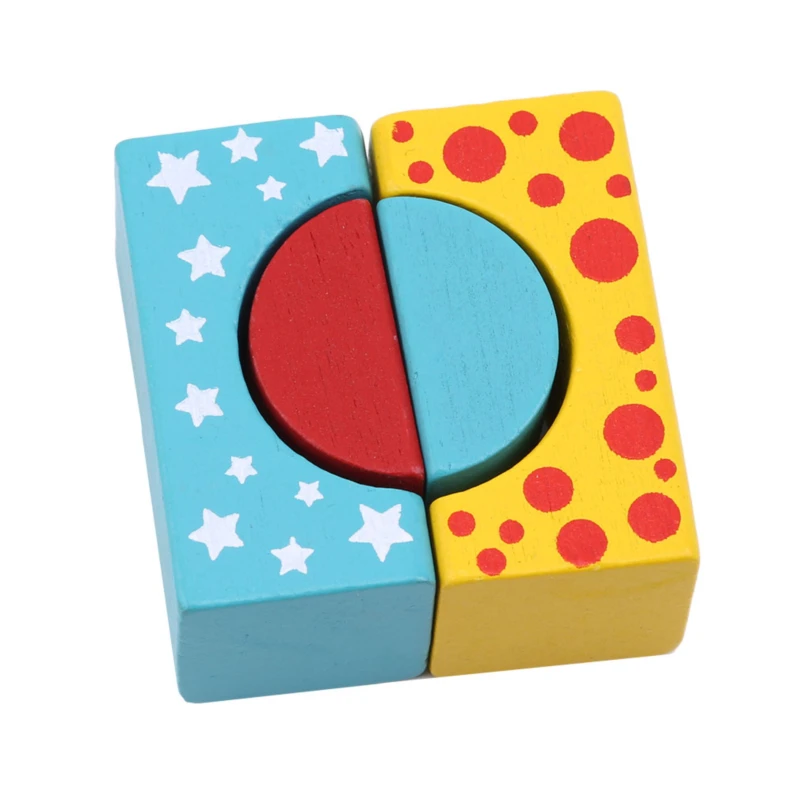 

38 Pcs/Set Wooden Backpack Blocks Children Early Learning Educational Toys Digital Shape Assembly Building Blocks Wooden Toy