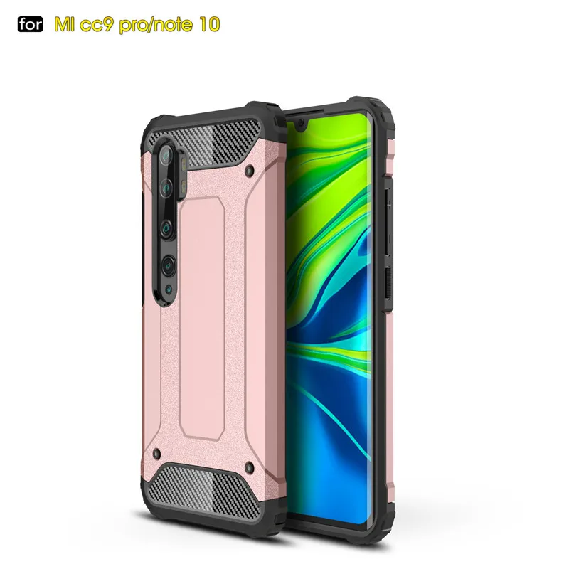 Для Xiaomi Mi CC9 Pro Чехол тяжелая броня тонкий жесткий резиновый силиконовый чехол для