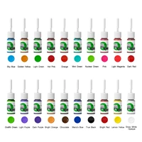 5ml tattoo inks kit professional tattoo supply 5101420 mixed colors pigment mixing color natural plant tattoo ink set